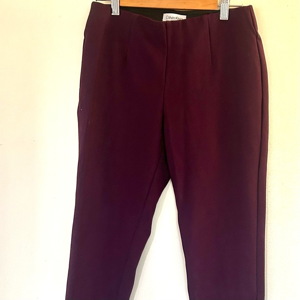 Calvin Klein Deep Purple Trousers